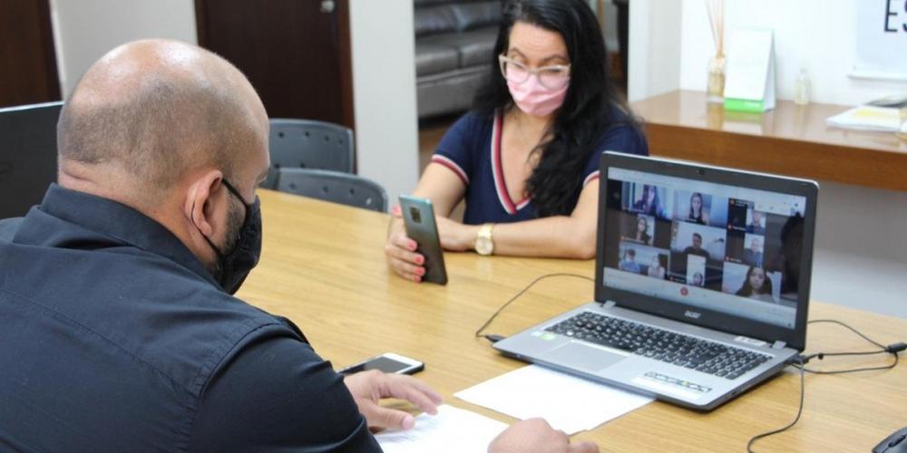 Projeto foi apresentado para as autoridades locais, através de uma cerimônia online | Foto: Divulgação / ACOM / CP