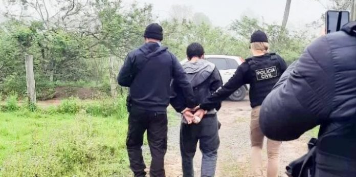 Indivíduo já possui antecedentes criminais e faz parte de uma facção | Foto: PC / Divulgação / CP