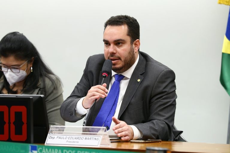 Deputado Paulo Eduardo Martins, autor do projeto de lei - (Foto: Najara Araújo/Câmara dos Deputados)