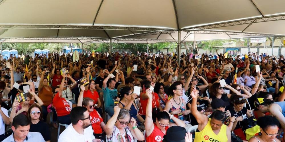 Suspensão da paralisação teve apoio de 725 servidores contra 539 | Foto: Cpers / Divulgação / CP