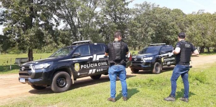 Foram cumpridos seis mandados de busca e apreensão no Distrito de São Marcos | Foto: DPCA / Divulgação / CP