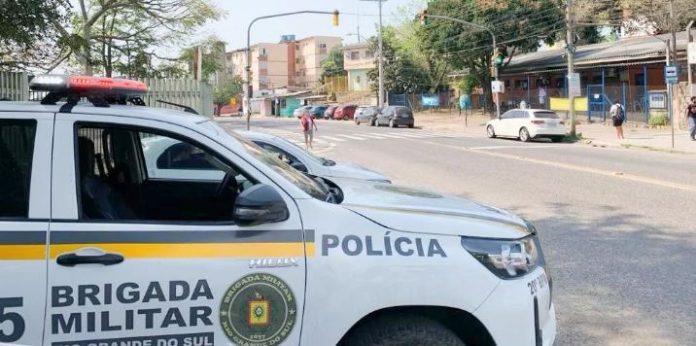 Brigada Militar reforçou policiamento ostensivo na área, inclusive onde ocorreu o crime | Foto: Alina Souza / CP