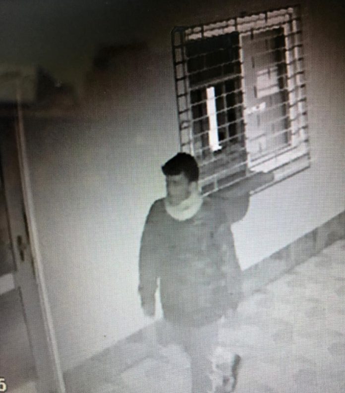 Homem suspeito de matar a haitiana./ Divulgação Polícia Civil.