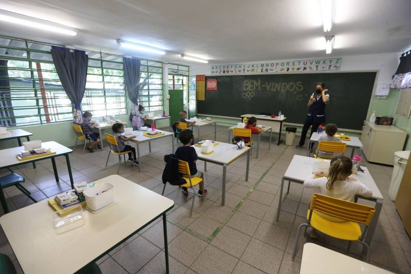 Calendário foi cumprido em 70% das redes de escolas municipais - (Foto: Rivaldo Gomes/Folhapress)