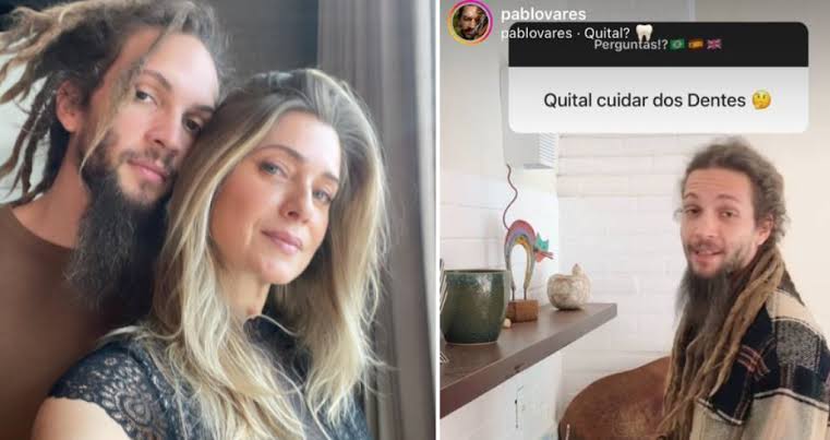 Crédito: Reprodução / Instagram Namorado de Letícia Spiller, o uruguaio Pablo Vares, foi atacado por ter os dentes tortos e amarelados
