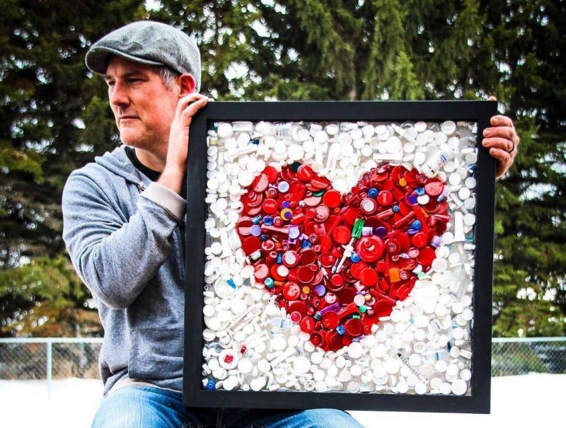 Enfermeiro produz obras de arte há cerca de três anos - (Foto: Reprodução/Instagram)