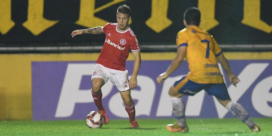 Guilherme Pato marcou um gol e deu uma assistência nos três primeiros jogos do Inter de Fábio Matías no Gauchão, mas pediu para ser emprestado. Foto: Ricardo Duarte/SC Internacional