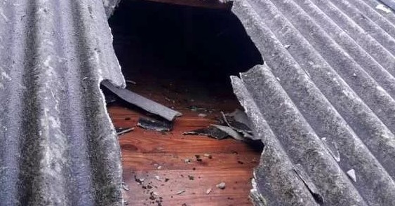 Ventania causa danos em Rio Grande | Foto: Prefeitura de Rio Grande / Divulgação