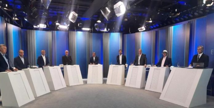 Candidatos revezaram ataques e propostas | Foto: RBS TV / Divulgação CP