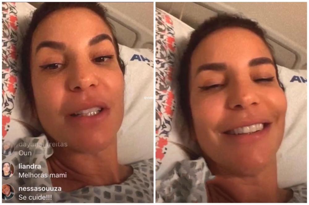 Ivete Sangalo é internada com infecção intestinal em hospital de Salvador — Foto: Reprodução/Redes Sociais