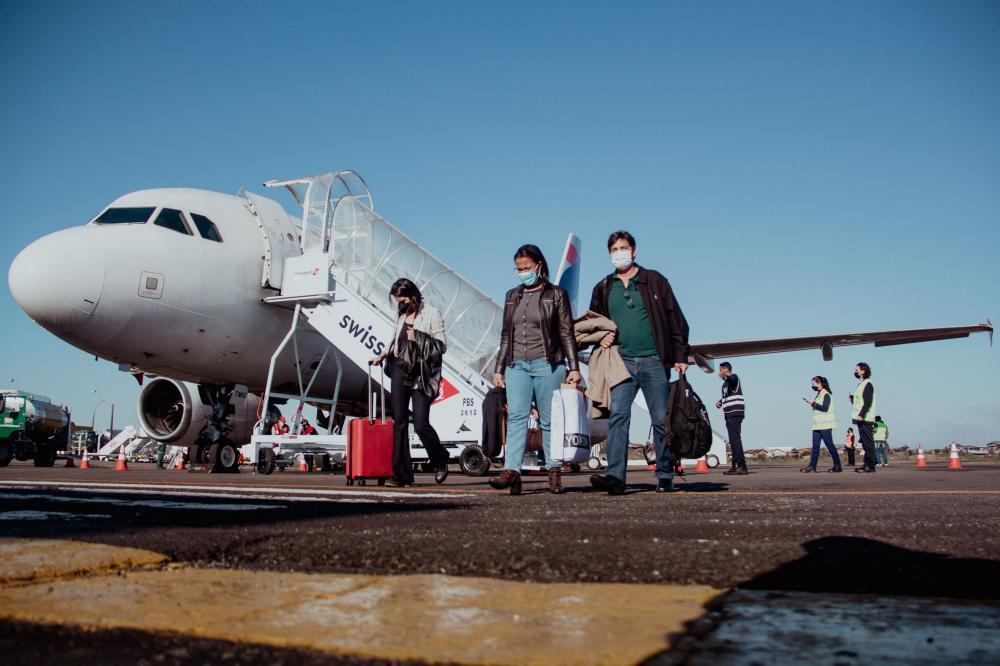 Voos no aeroporto de Caxias do Sul podem sofrer atraso por paralisação (Foto: Rodrigo Rossi/Divulgação)