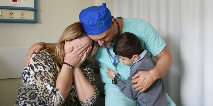 A bem-sucedida cirurgia foi realizada no dia oito de setembro | Foto: Vinicios Sparremberger / Divulgação / CP