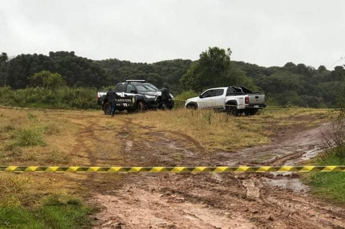 Homem e mulher são encontrados mortos dentro de caminhonete em Vacaria Brigada Militar / Divulgação