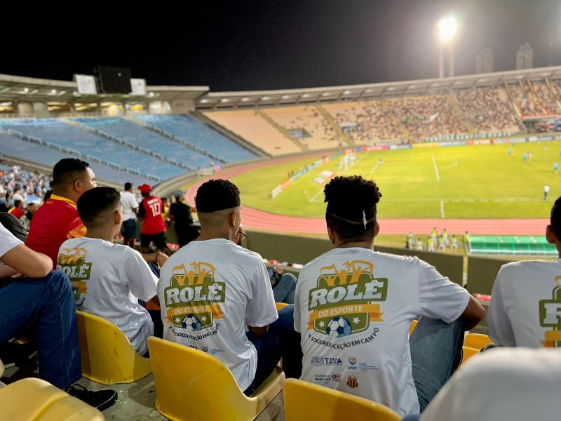 Projeto garante inclusão de adolescentes para assistirem jogos do Campeonato Brasileiro