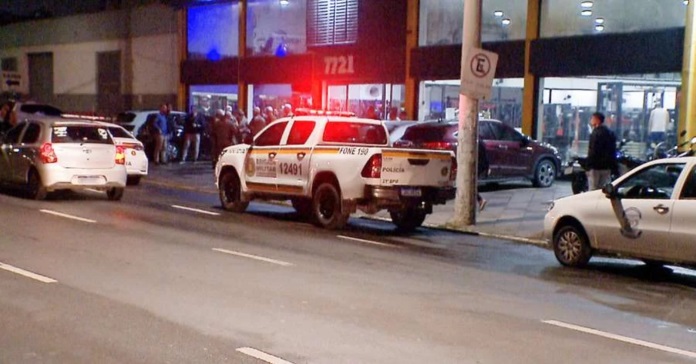 Brigadiano foi atacado no estacionamento de academia. Foto: Diógenes de Moraes/Record TV RS
