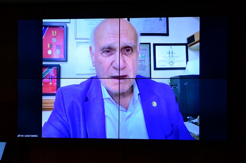 Lasier Martins apresentou relatório favorável ao PL 1.072/2022, que segue para a análise da CAE - Pedro França/Agência Senado