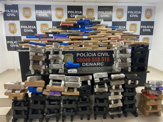 Polícia localiza drogas na zona Sul de POA. Foto: Divulgação PC/RS