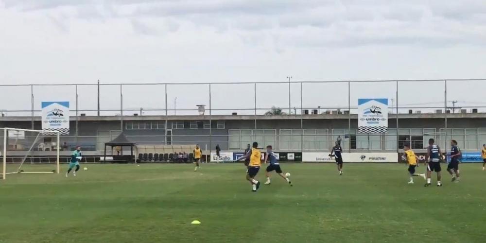 Renato comandou treino do Grêmio pela primeira vez na temporada | Foto: Twitter / Grêmio / Reprodução / CP