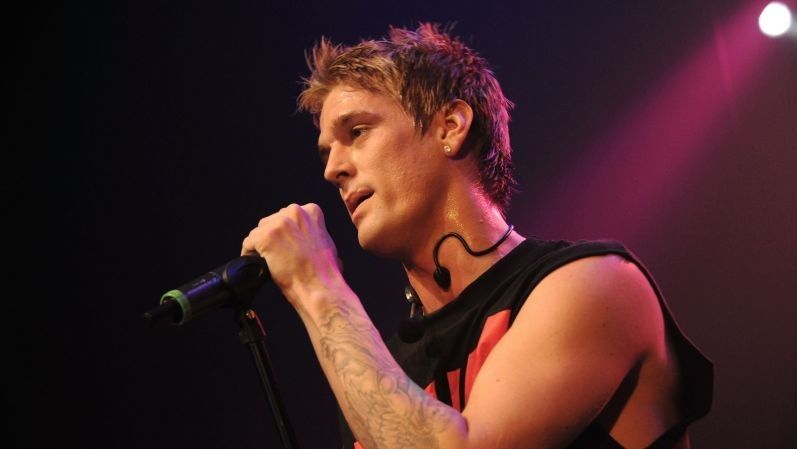O cantor Aaron Carter faleceu aos 34 anos Ben Gabbe/WireImage/Getty Images
