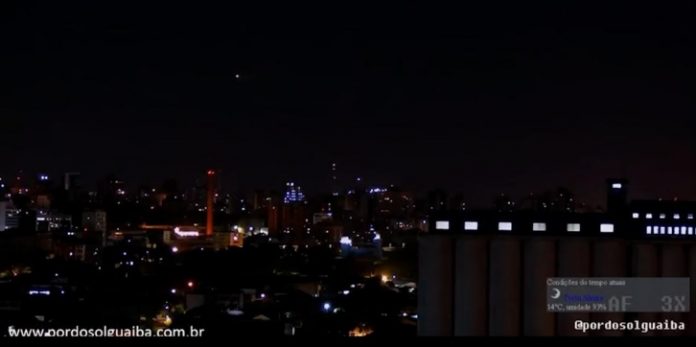 Foto: Câmera Porto Alegre Airport / Reprodução/YouTube