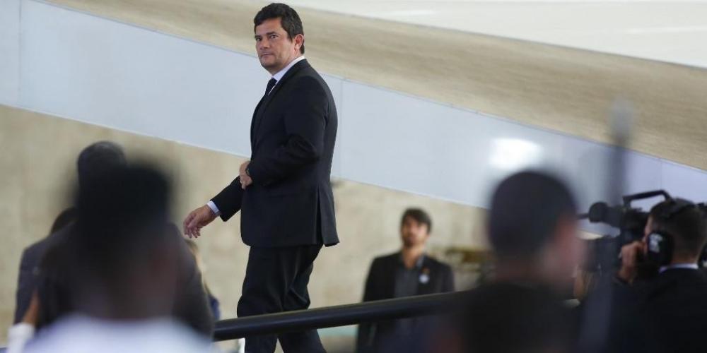 Moro negou qualquer pretensão de concorrer à presidência da República em 2022 | Foto: Sergio Lima / AFP / CP