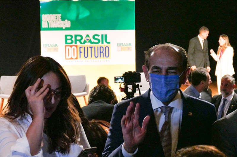 Marcelo Castro se reuniu com Alckmin e participou de evento com Lula, na sede da transição de governo - Roque de Sá/Agência Senado