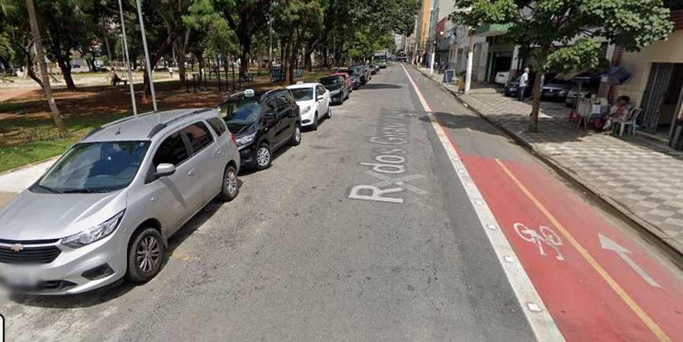 Rua dos Guaianazes, no bairro Campos Elíseos, região central da capital paulista — Foto: Reprodução/Google