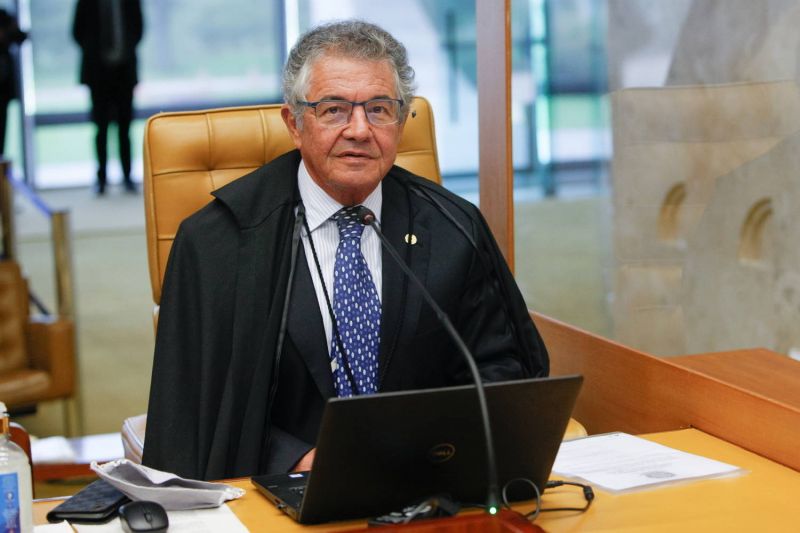 Ministro Marco Aurélio Melo promete decidir hoje o futuro de ação de Bolsonaro - (Foto: Fellipe Sampaio/SCO/STF - 25.02.2021)