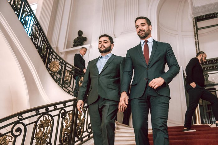 Gabriel e Leite participam da capacitação que ocorre entre os dias 24 e 26 de novembro Rodrigo Ziebell / Palácio Piratini / Divulgação