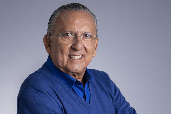 Galvão Bueno foi internado para monitoramento após testar positivo para covid-19 Mauricio Fidalgo / TV Globo / Divulgação