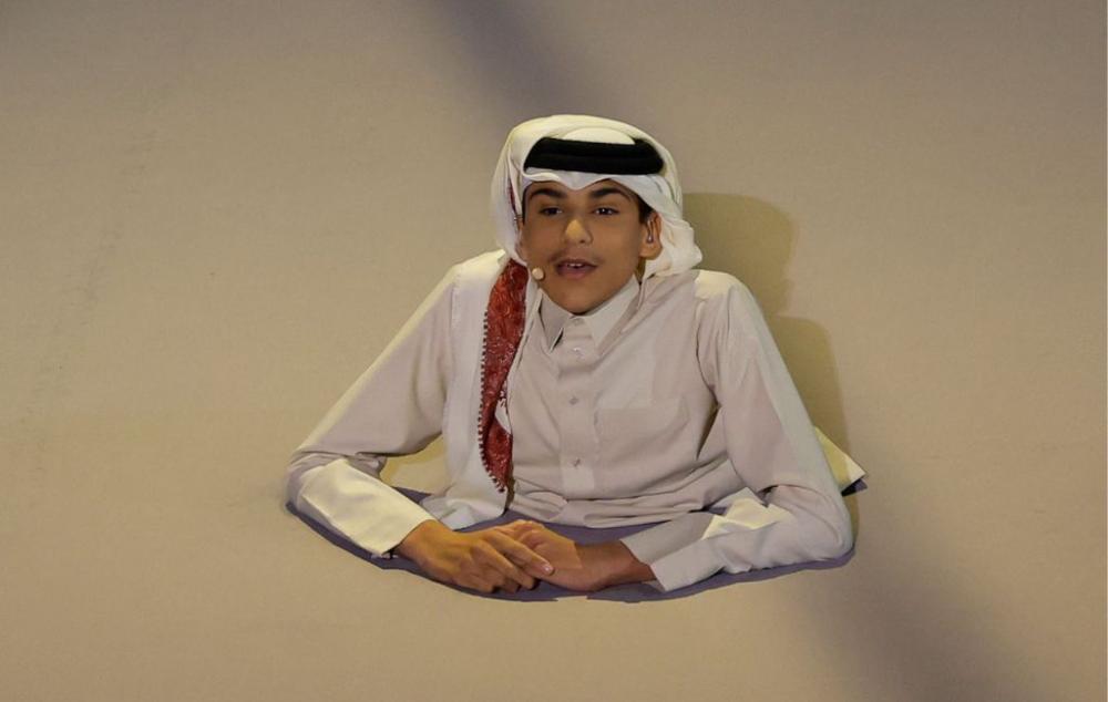 Ghanim Al Muftah é um youtuber e empresário catari (Foto: Odd Andersen / AFP)