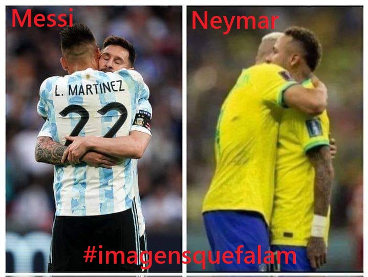 Neymar é criticado por 'abraço mole'