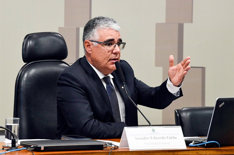 O pedido de audiência foi feito pelo senador Eduardo Girão - Roque de Sá/Agência Senado