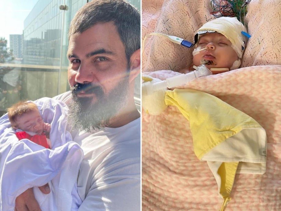 Filha de Juliano Cazarré tem piora no quadro clínico Reprodução/Instagram