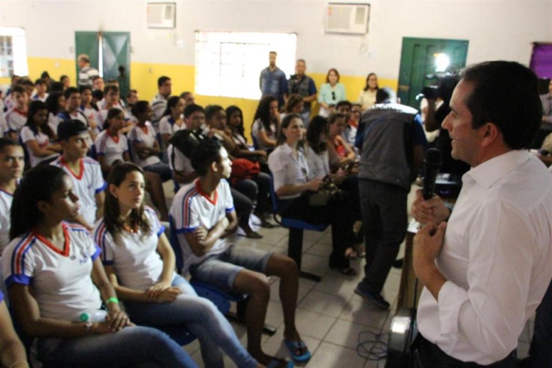 Contrato com a empreiteira contempla a construção de cozinha, refeitório, despensas de alimentos e material de limpeza, banheiros e instalações elétricas. - Foto por: Aline Coelho/ Seduc-MT