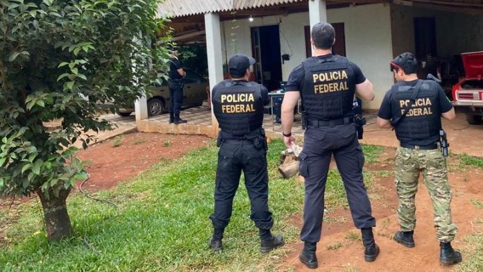 Operação Rede Segura prendeu dois irmãos no município de Joia. Foto: Polícia Federal / Reprodução