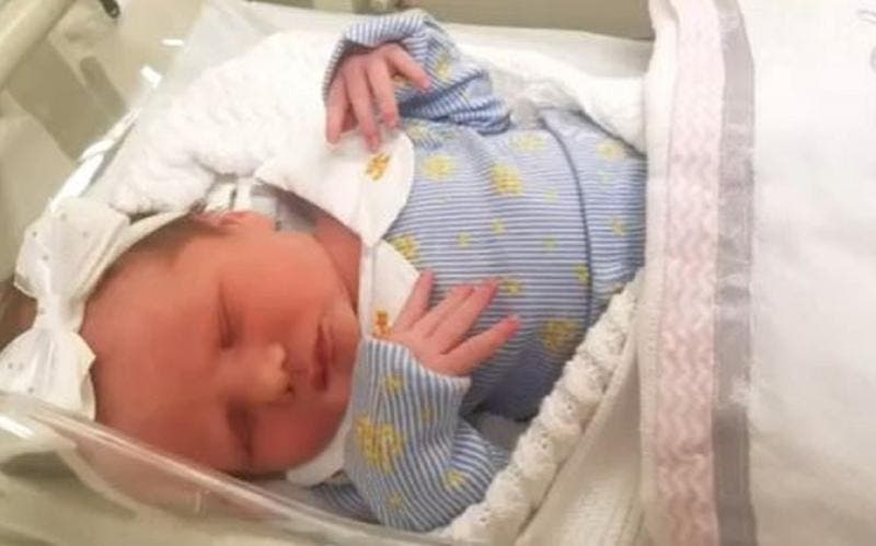 Família de Blumenau vive surpresa no nascimento de filha(Foto: NSC TV, Reprodução)