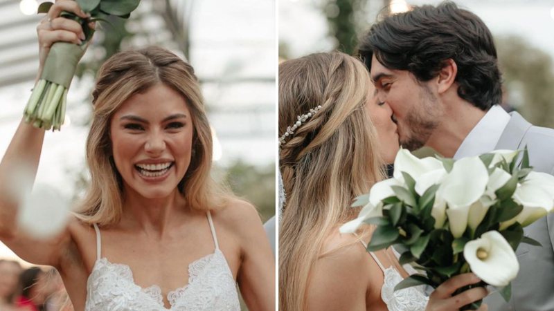 Bruna Hamú se casa em cerimônia encantadora: 