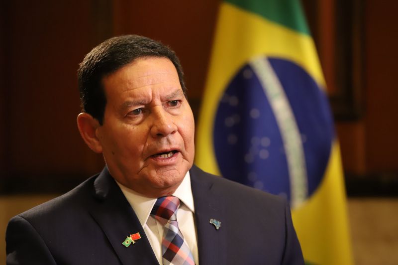 Mourão vai tomar vacina nesta segunda-feira - (Foto: Adnilton Farias/VPR - 21.05.2019)