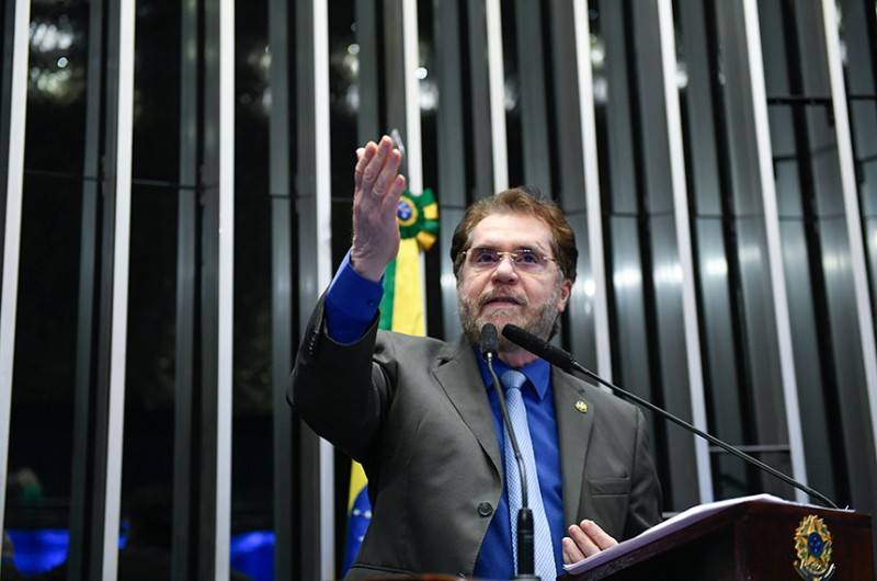 Plínio Valério é o autor da PEC 13/2019, que permite alíquotas de IPTU distintas, no caso de adoção de medidas ambientalmente sustentáveis, assim como isenção de áreas com vegetação nativa - Roque de Sá/Agência Senado