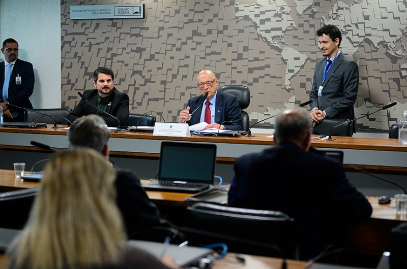 A CRE é presidida pelo senador Esperidião Amin - Pedro França/Agência Senado