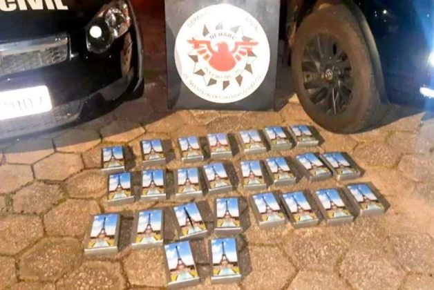 Carregamentos de maconha e cocaína são os mais interceptados pelas forças de segurança pública | Foto: PRF / Divulgação / CP Memória
