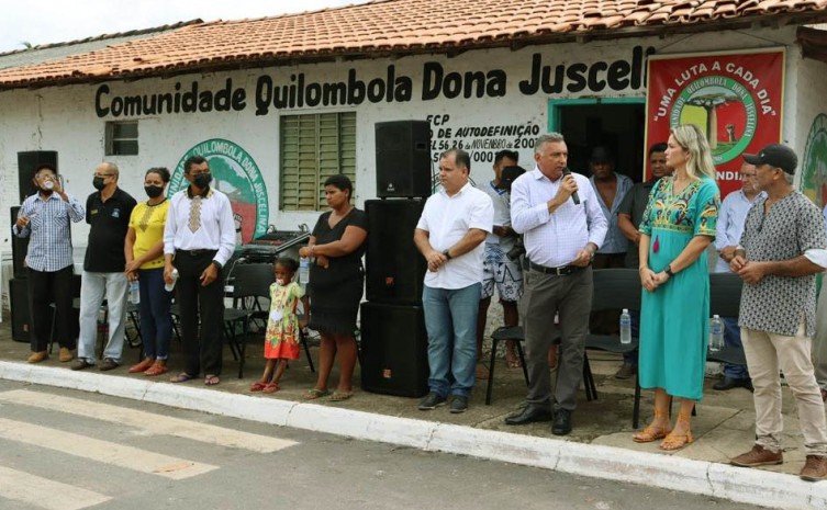 A Secretaria prestou assistência material para comunidades quilombolas do Estado - Foto: Seciju/Governo do Tocantins