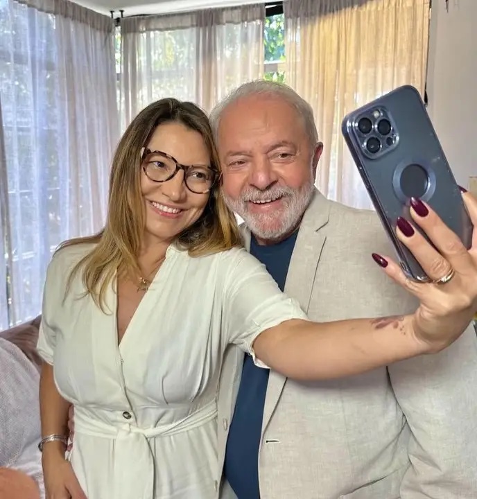 Janja e Lula -  Reprodução/Instagram
