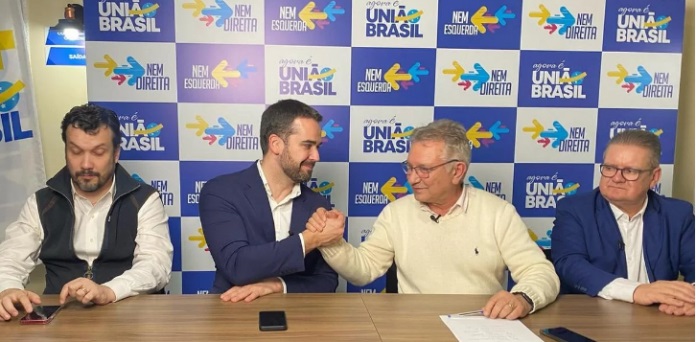 União Brasil apoio a candidatura de Leite à reeleição desde o início da campanha | Foto: Reprodução / União Brasil RS