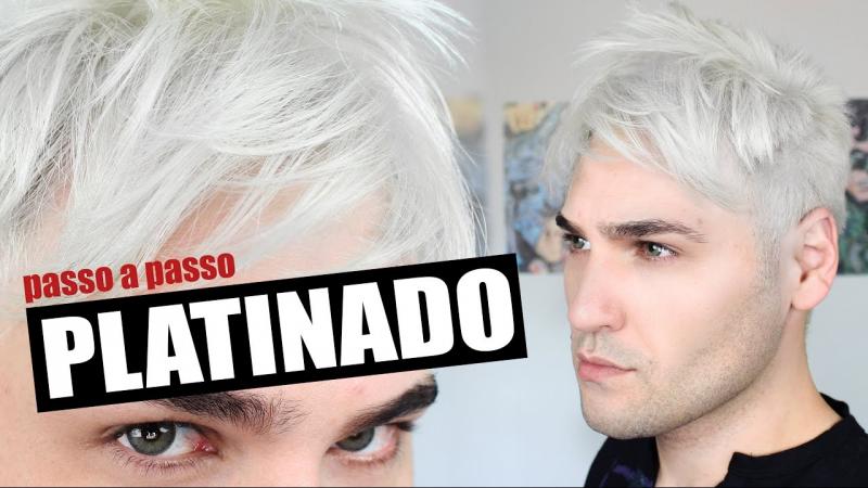 Como platinar o Cabelo Masculino