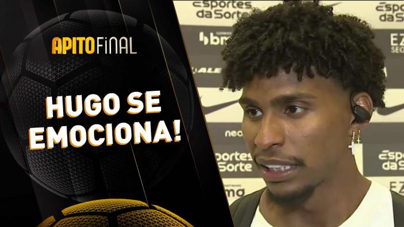 Goleiro Hugo se emociona com palavras de Craque Neto sobre Corinthians
