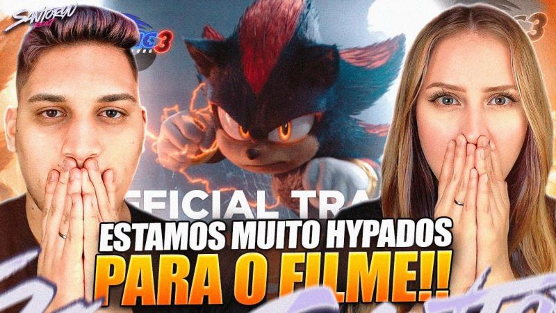 Sonic 3: O Filme | Trailer Oficial | DUB | Paramount Pictures Brasil - REACT EM CASAL