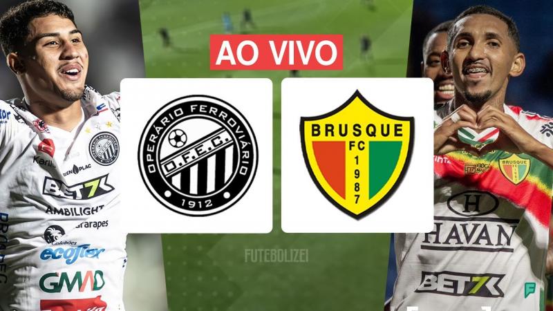 Operário-PR x Brusque: Assista ao vivo